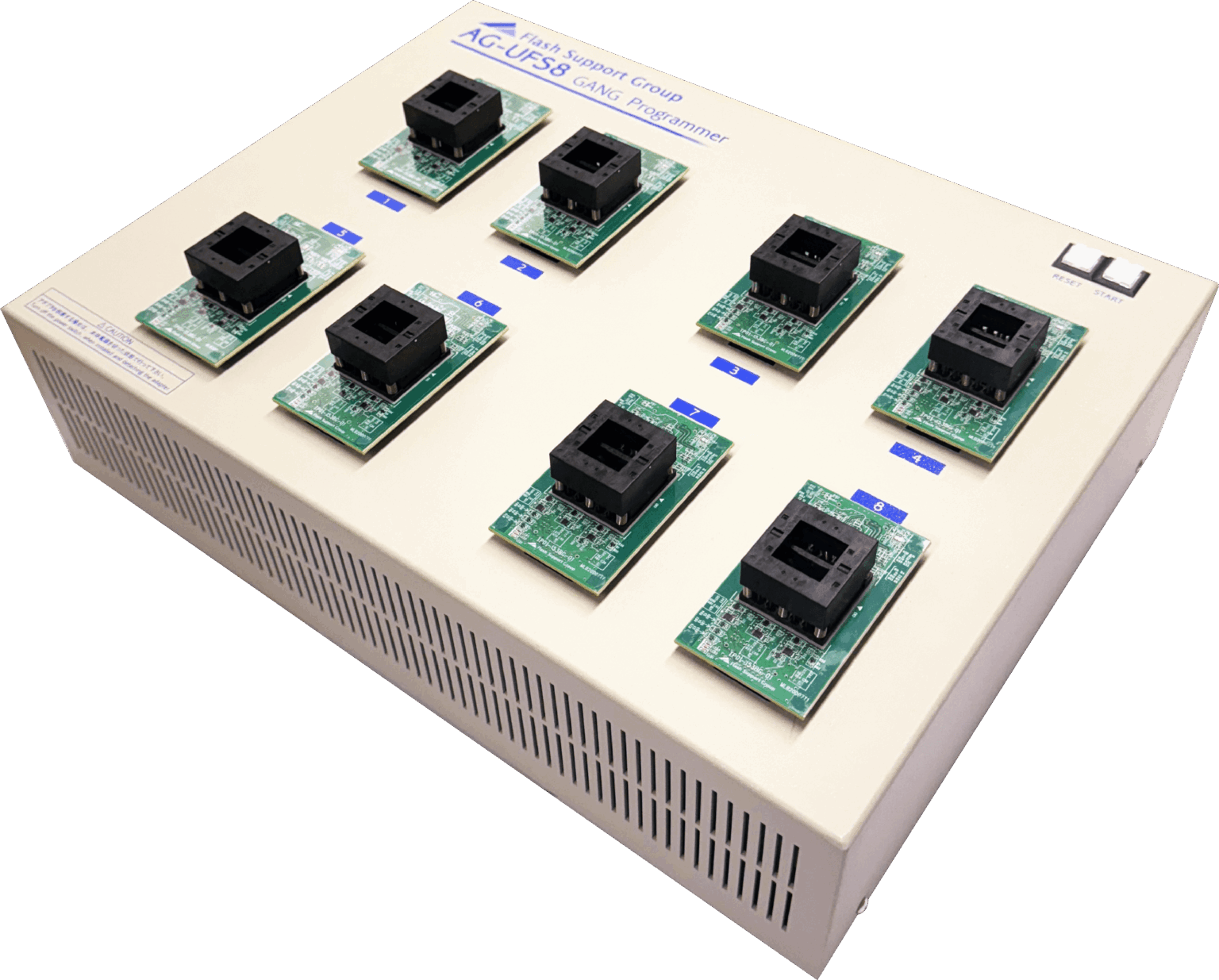 UFSメモリ専用　高速GANGプログラマ AG-UFS8