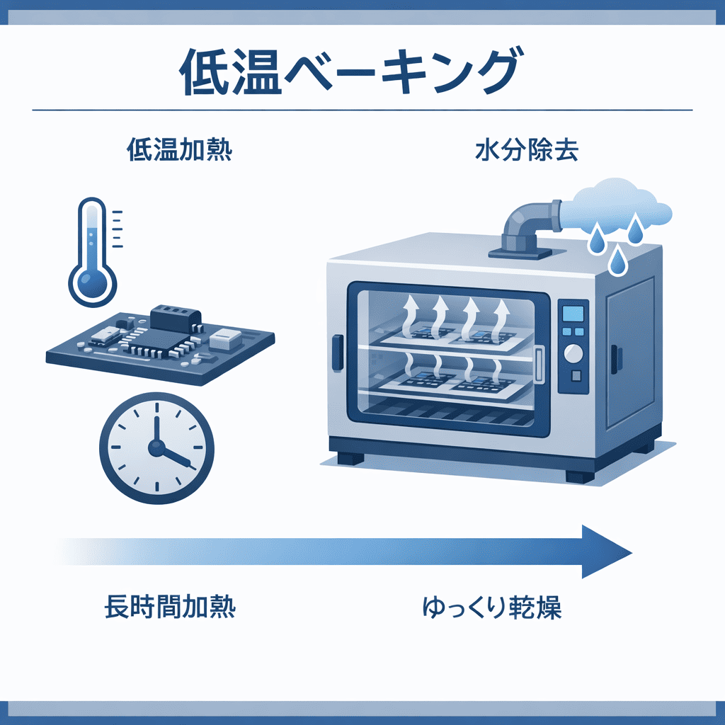 低温ベーキング