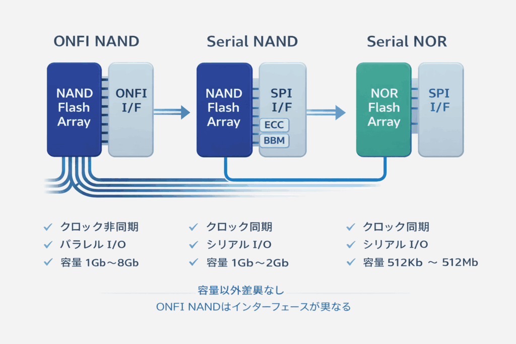 NANDフラッシュについて